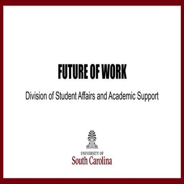 "Future of Work," presented July 30, 2021