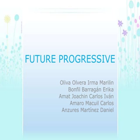 Future progressive