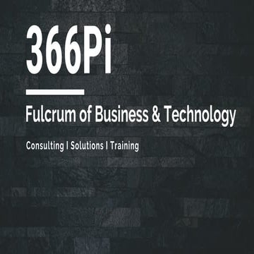 Future ready your business with 366 pi