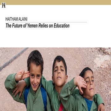 The Future of Yemen Relies on Education | PPT