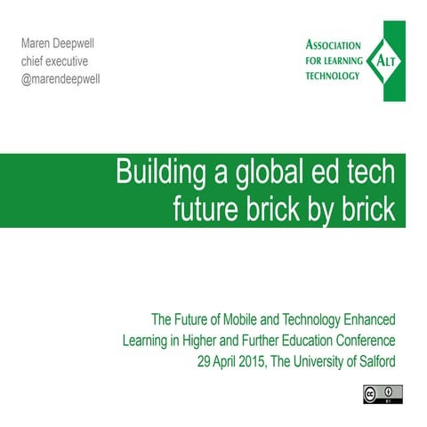 Building a global ed tech future brick by brick