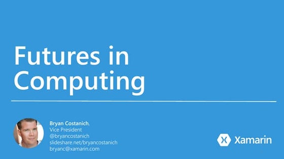 Futures in Computing 