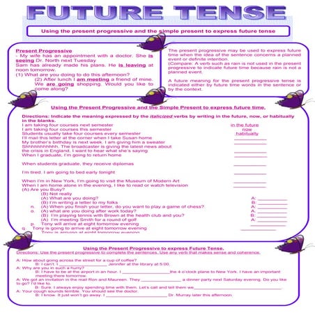 Future tense