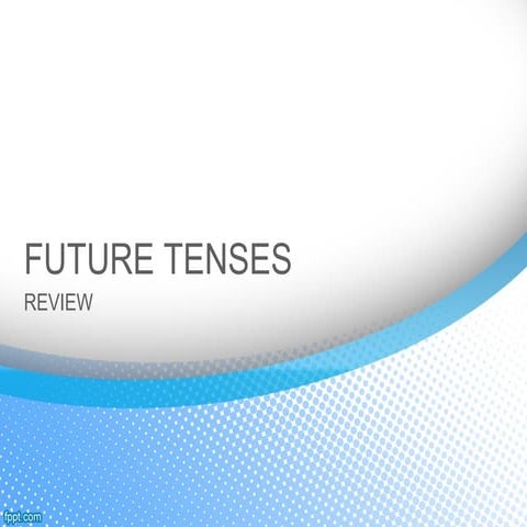Future tense