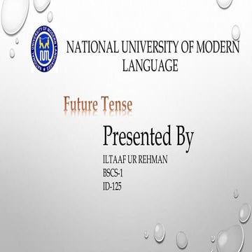 Comprehensive Guide to Future Continuous Tense in English Grammar | PPTX
