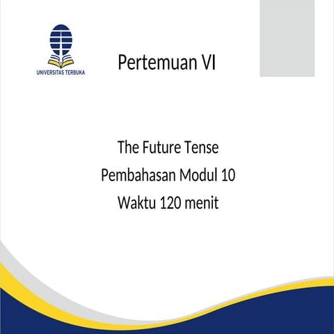 Simple Future Tense | PPTX