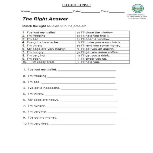 Future tense handout