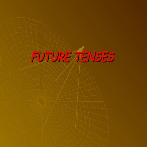 Future tenses