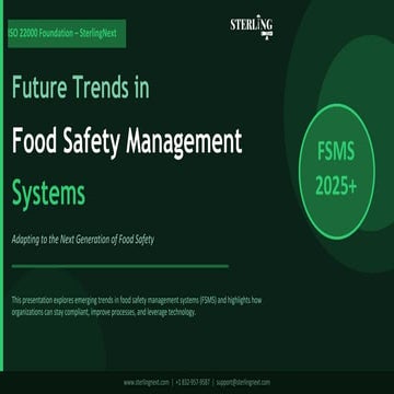Food Safety Management Systems (FSMS) And Traceability.pptx