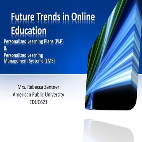 Future trends in online education