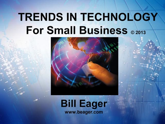 Future trends short take 20013