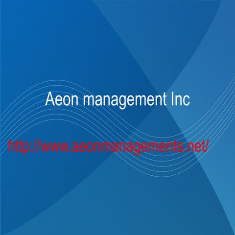 Aeon management Inc - Chennai