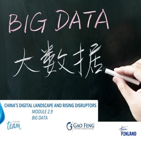 Future Watch, China's Big Data Ecosystem Update