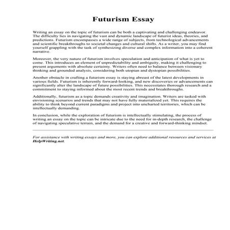 Essay About Future.pdf