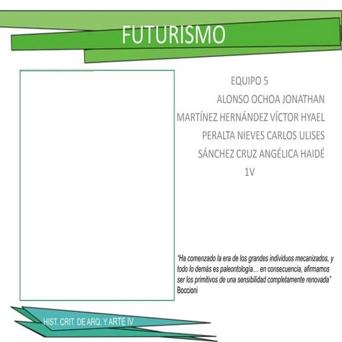 Futurismo