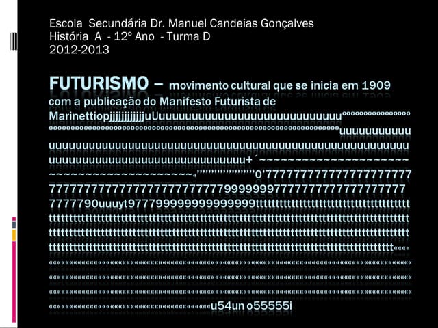 Futurismo