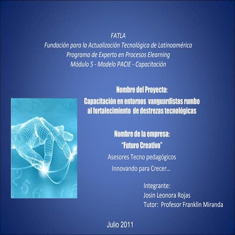 Futuro creativo caso beta planificación