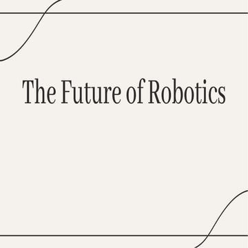 FUTURO DE LA ROBOTICA recopilación histórica