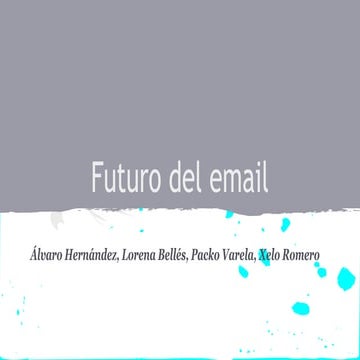 Futuro del email