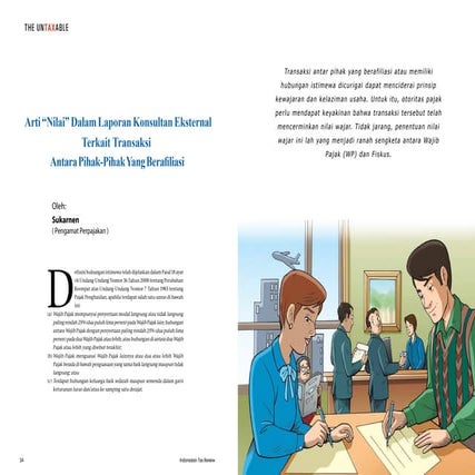 Pengertian nilai dalam laporan akuntan dan penilai dalam sengketa perpajakan (itr article)