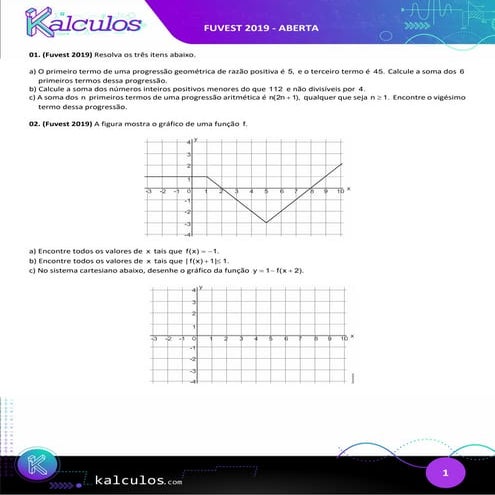 Fuvest 2019 - aberta