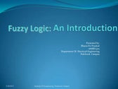 Fuzzy Logic Ppt | PPT