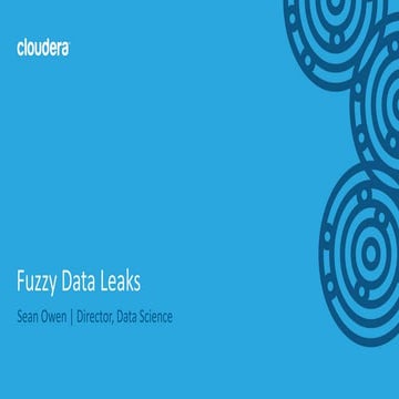 Fuzzy Data Leaks