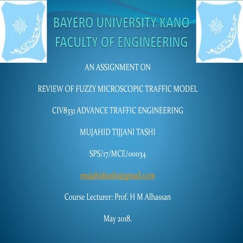 Fuzzy microscopic traffic model