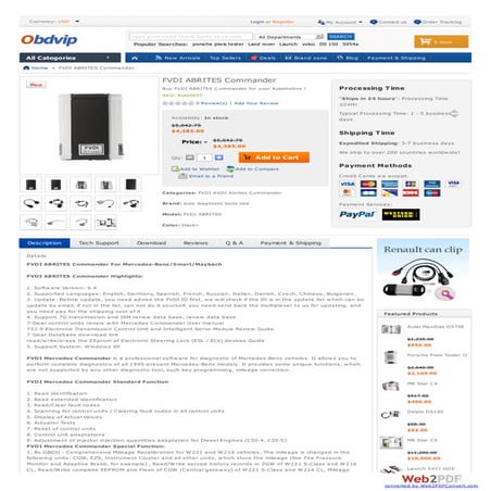 Fvdi abrites commander