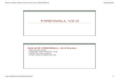 CCNP Security-Firewall