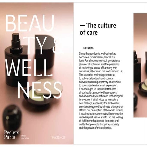 FW25-26 Beauty & Wellness Trend Book - Peclers Paris