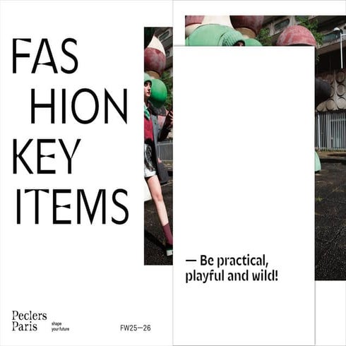 FW25-26 Fashion Key Items Trend Book Peclers Paris