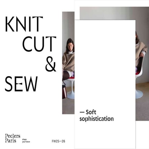 FW25-26 Knit Cut & Sew Trend Book Peclers Paris