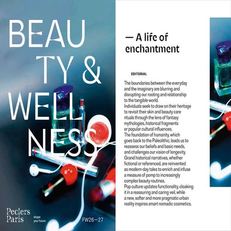 FW26-27 Beauty & Wellness Trend Book Peclers Paris