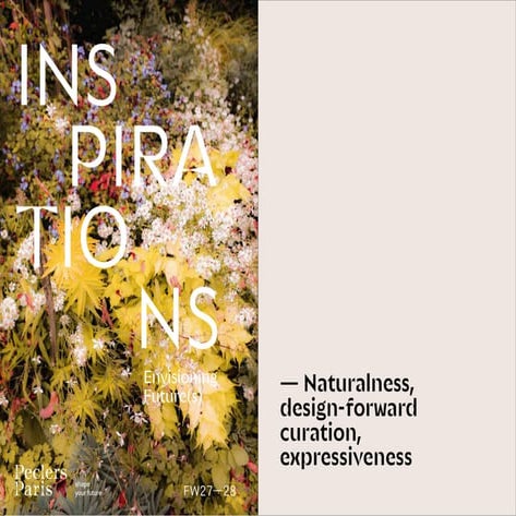 FW27-28 Inspirations Trend Book Peclers Paris