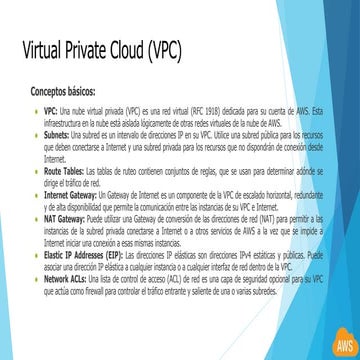 Amazon AWS - VPC | PPTX