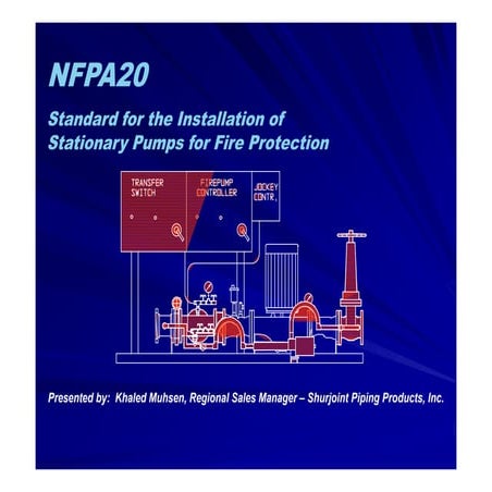 Fw pump basis   nfpa