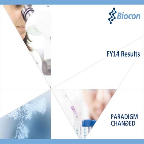 Biocon FY12 full year results Press Release + Fact Sheet | PDF