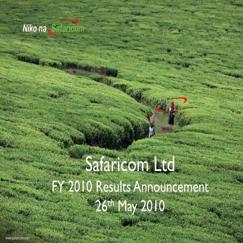 Safaricom 2010 Results Announcement