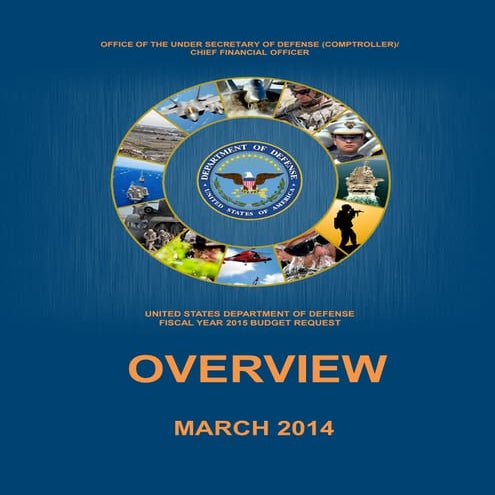 FY2015 DoD Budget Request Overview March 4 2014