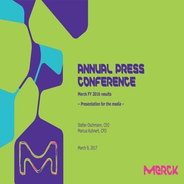 Merck FY 2016 