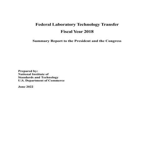 Federal Laboratory Technology Transfer Report_FY2018.pdf