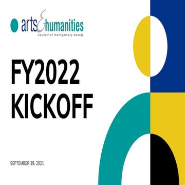 FY 2022 kickoff slide deck | PPTX
