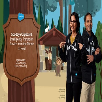 2019 Salesforce World Tour London - Field Service Lightning Session