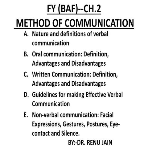Fy baf ch.2 business communication (1)