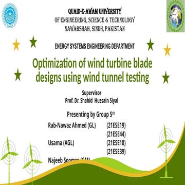 DESIGN SIMULATION AND FABRICATION OF NACA2412 WIND TURBINE BLADE USING ...