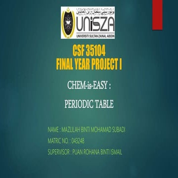 CHEM-is-EASY : Periodic Table