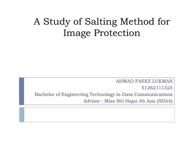 FYP1 Presentation