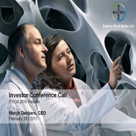 FY Q4 2010 Investor Conference Call Presentation Charts