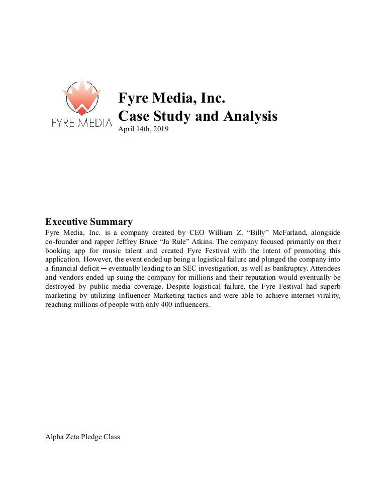 Fyre festival case image